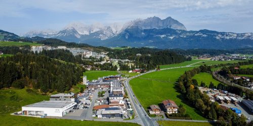 Imposanter Blick von der Archeneo auf den Wilden Kaiser